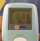 ０．４４μSv/hー整形外科待合室