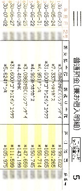 預金手帳―地方銀行