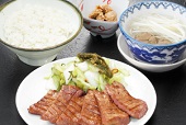 牛タン定食ーＪＲゲートタワープラザ レストラン街