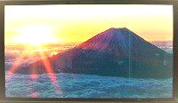 初日の出と富士山―ＴＶショーより