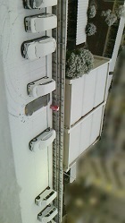 積雪２ｃｍ―年末寒波