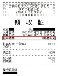 ０時間４２分―駐車時間