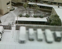 積雪１ｃｍ―名古屋市