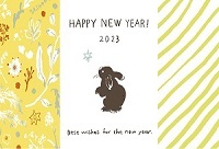 2022年年賀状ー還暦へ