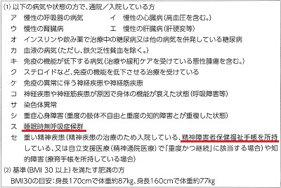 基礎疾患を有する方ー新型コロナワクチン４回目接種のお知らせ