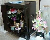 お盆のお供えーお仏壇