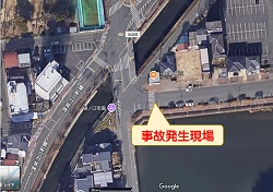 ニアミス現場ーＧｏｏｇｌｅマップ