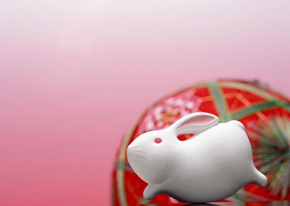 2023年01月―うさぎ うさぎ 何見てはねる　一富士 二鷹 三茄子　初夢 見てはねる